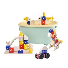 하퍼스테이블 이지베베 자석블럭 138p, 1개