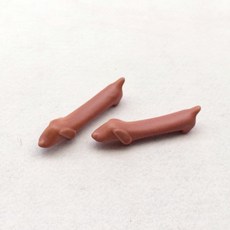 月鹽陶瓷狗狗筷架, 紫羅蘭色, 2個