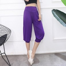메이첼 여성용 레브 여름 하이웨스트 요가 하렘 팬츠 10665
