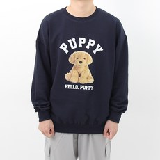 OTD 優質Zulri Hello Puppy寬鬆大學T