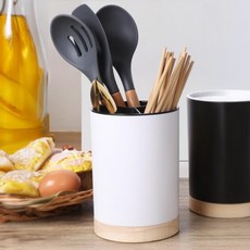 American Road 3格分離圓筒瀝水餐具筒 RK2306, 白色, 1個