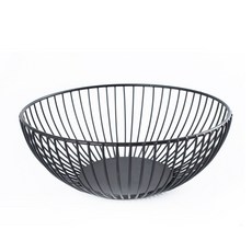 鐵製籃子 T0177, 黑色的