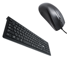 :muz 鍵盤+有線滑鼠組, 一般款, IK-106U(鍵盤)+M1-U(滑鼠), 單色