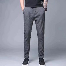 구디프 남성용 냉감 통기성 아이스 쿨감 캐주얼 바지