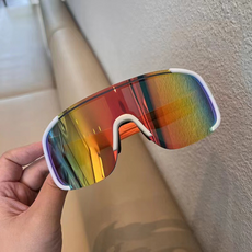 하태스몰 운동 스포츠 선글라스, 레드그라데이션, 1개