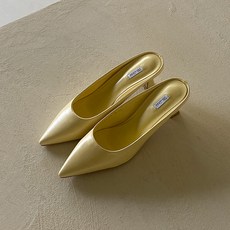 슈가펀 여성용 어텀 스틸레토 뮬 슬리퍼 5.5cm