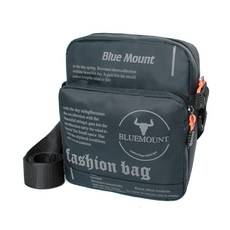 BLUEMOUNT 男女通用休閒日常防水斜背包 CPZ1-100YJ, 海軍藍