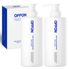 오프온 킵 캄 앤드 모이스처 바디로션, 500ml, 2개