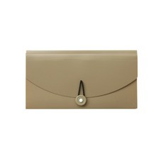 HICKIES 手風琴式迷你文件整理夾, 棕色, 1個