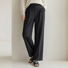 Vanessa Bean 女款 長/短版 彈性 隱藏式鬆緊帶 細褶 寬版西裝褲 v01481ss