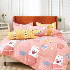 台灣 AGAPE MIT台灣製造 100%舒柔棉 床包 + 枕套 2個