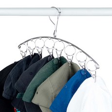 懸浮式不鏽鋼8孔帽架, 1個, 單一顏色