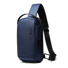 BANGE 簡約單肩斜背包 BG-6262, 藍色