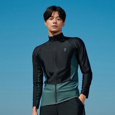 위크나인 남성용 데미안 나그랑 집업 래쉬가드