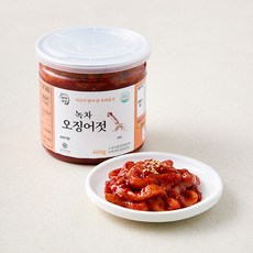 자연다감 녹차 오징어젓, 400g, 1개