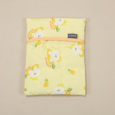 RITOGATO 狗狗人造絲涼感收納包, 1個, 黃色