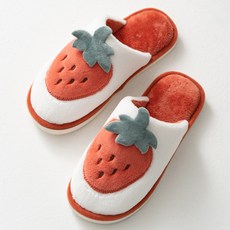 Caret 草莓造型室內拖鞋