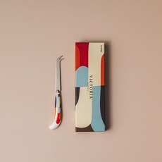 닥터하우스 빅토리아 도자기 치즈나이프, 화이트, 1개