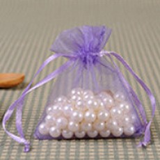 網紗袋 20 x 30 cm, 淺紫色, 100個