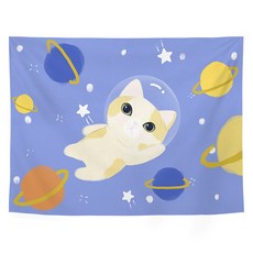 快樂貓掛毯法蘭絨, TYPE3