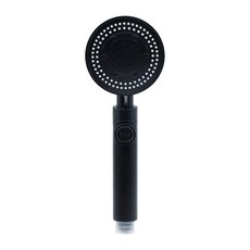 HOMEDAUM Monster六段式調節蓮蓬頭, 1個, 黑色