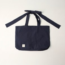 비키니밴더 스냅 리본 빅숄더백, Navy, 1개