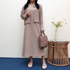 후니네 에일리 임산부 원피스 + 가디건 세트