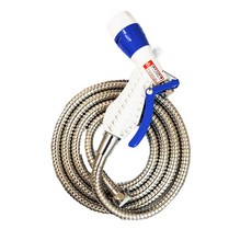 噴槍灑水器 + 金屬軟管 5m, 1套