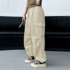 微笑爸爸 女童律動工裝褲