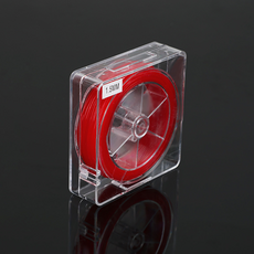 Kumihands 手工編織用彈力線 0.6mm, 紅色, 1個