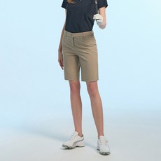 PUMA GOLF 女款聚酯纖維彈性短褲
