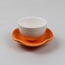 Dalsogum 陶瓷不倒翁茶杯組, 紅柿, 1套