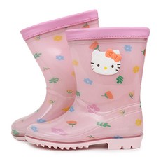 Hello Kitty女童款花朵雨鞋 10002