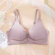 蕾絲純色哺乳內衣