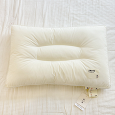 Rocket Field 各種尺寸棉質單面頸椎枕, 單一顏色, 1個