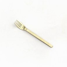 보겐 국내생산 해머글로우 커트러리 티포크, 골드, 1개
