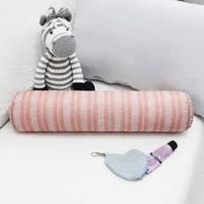 BED&DECO Everyday 頸椎枕 + 枕芯組合, 1個, 丹迪粉紅