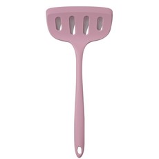 Kitchen Factory 粉彩矽膠玉子燒煎魚鍋鏟, 深粉紅色, 1個