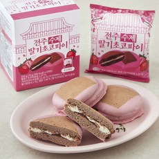 에이스엠앤티 전주수제 딸기초코파이 3개입, 225g, 1개
