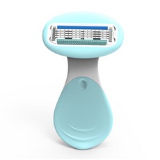 메디치트 4중날 여성용 수동면도기 그린, 1개, 1개입