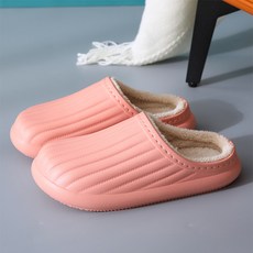 Cubex女款EVA絨毛拖鞋, 粉色的, 245~250