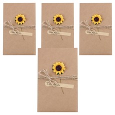 Life Tips 高級牛皮感性信紙, 混色, 4個