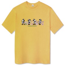 일루소 남녀공용 디즈니 마이플랜츠 티셔츠