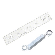 SMDTECH三星LED模組組 1號 S6 580*97mm 25W+KC轉換器, 日光色, 1套