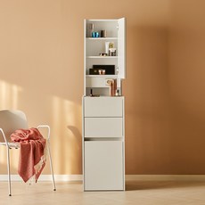 트루베퍼니처 바오 스탠딩 화장대 방문설치, 화이트