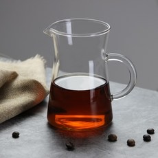 Parajuni 感性居家咖啡館玻璃糖漿醬料壺 HJ1312, 素面, 1個, 300ml