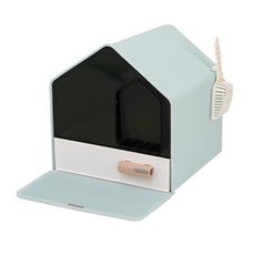 Fessler貓咪廁所型貓砂盆, 薄荷藍