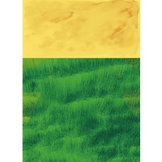 WEMODERN 感性現代插畫潮流掛畫 濟州 3, 鋁製橡木色