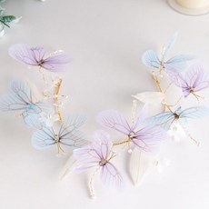 Make Mine 婚禮花環, 藍紫色