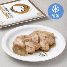 다즐샵 소스 슬라이스 닭가슴살 소이허니갈릭맛 (냉동), 100g, 1개입, 10개